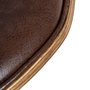 Silla Marrón Madera / Simil Piel 61 X 56 X 82 cm
