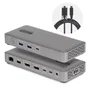 StarTech USB4 Dual Display Docking Station 4K con carga de 100W