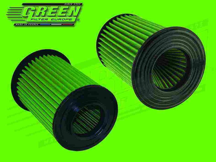 Green Filters Filtro de Aire Sustitucion G791017 Redondo D1: 69mm D2: 138mm H: 207mm