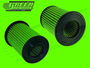 Green Filters Filtro de Aire Sustitucion G791017 Redondo D1: 69mm D2: 138mm H: 207mm