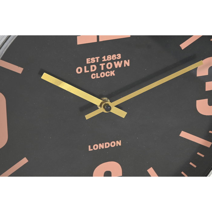 DKD Home Decor Reloj de Pared Metal Avión Plateado BOLAI AVION 25 DKD Home Decor Reloj de Pared Metal Avión Plateado BOLAI AVION 25