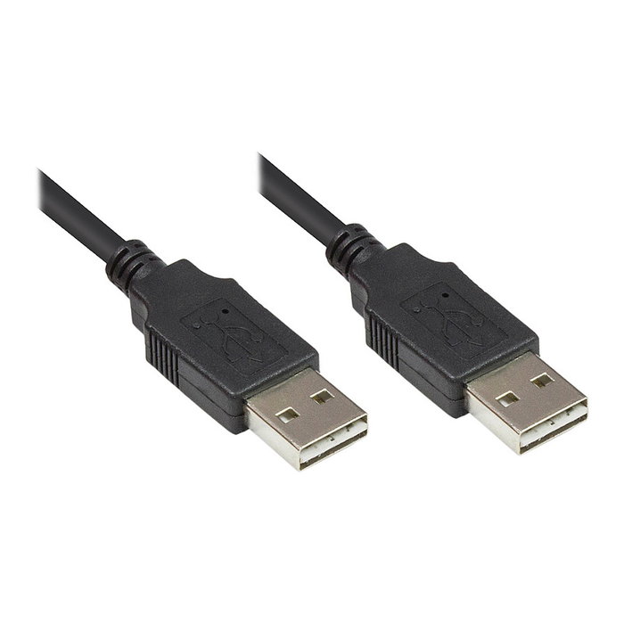 GoodConnections Cable USB 2.0 A-A de 5m Negro GoodConnections Cable USB 2.0 A-A de 5m Negro