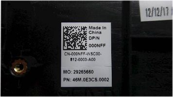 Dell Teclado Retroiluminado Inglés-Internacional 80 Teclas con Reposamanos