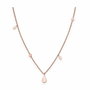 Rosefield Collar Iggy Shaped drop necklace rosegold JSDNR-J055