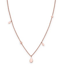 Rosefield Collar Iggy Shaped drop necklace rosegold JSDNR-J055