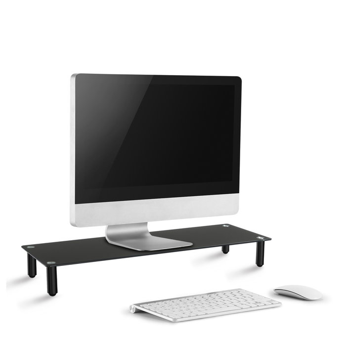 Holmios Soporte elevador de monitor Negro Holmios Soporte elevador de monitor Negro