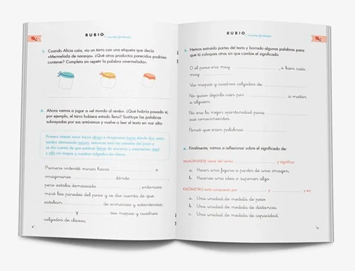 Rubio Cuaderno Competencia Lectora 5 Lectura Comprensiva Ejercicios Niños A5
