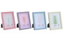 DKD Home Decor Set de 4 Marcos para Fotos 15x20 cm Surtidos