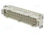 HARTING Han E® Conector Macho de Plantilla de Contacto 32+PE
