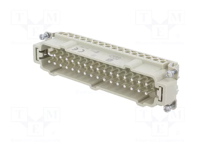 HARTING Han E® Conector Macho de Plantilla de Contacto 32+PE