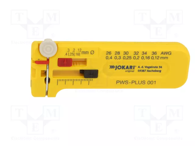 JOKARI PWS-PLUS Pelacables para cable redondo 0,12-0,4mm