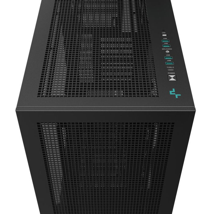 DEEPCOOL Morpheus - Caja Ordenador Gaming ATX Max, Torre Sobremesa, Negro, Con USB Tipo-C y aRGB, Part Number R-MORPHEUS-BKAPA1-G-1