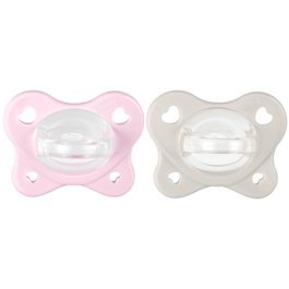 CHICCO Chupete Physio Dual Soft Rosa 2-6M 2UD