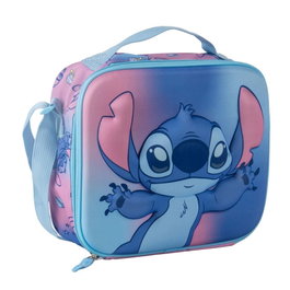 Cerdá Bolsa Portameriendas Isotérmica 3D Stitch Disney Rosa