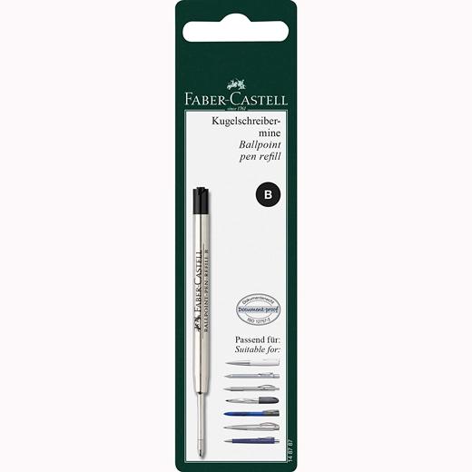 Faber-Castell Recambio para Bolígrafo Gran Capacidad Negro Faber-Castell Recambio para Bolígrafo Gran Capacidad Negro