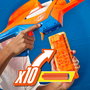 Hasbro Nerf N Series Pinpoint F8621 Pistola de Juguete con Mirilla y Cañón Extralargo, Lanzamiento por Bombeo, 10 Dardos