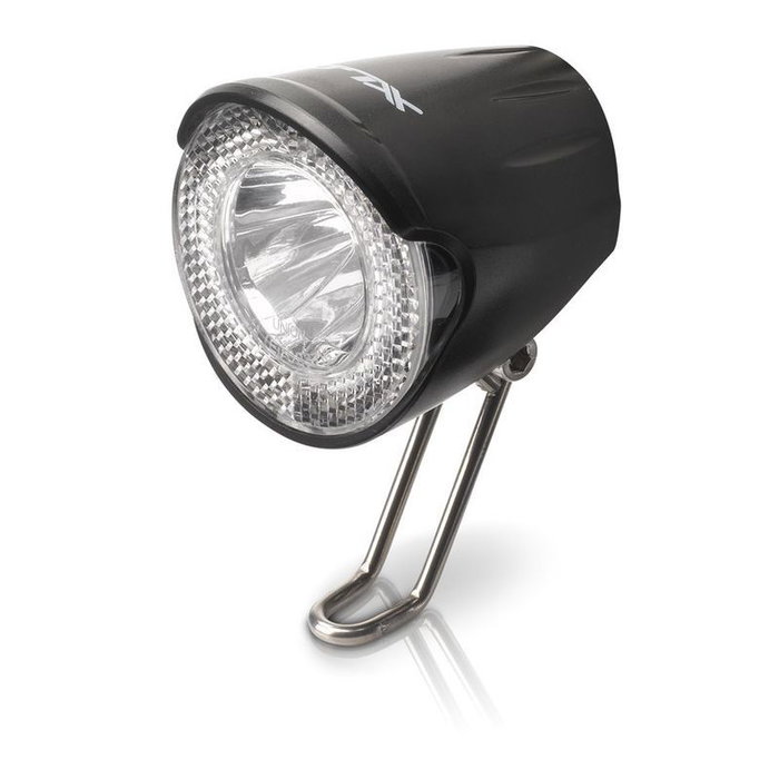 XLC CL-D02 Faro Led Bicicleta 20 Lux con Dinamo y Soporte Acero Inoxidable Homologación StVZO XLC CL-D02 Faro Led Bicicleta 20 Lux con Dinamo y Soporte Acero Inoxidable Homologación StVZO