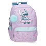 JOUMMA BAGS Mochila Lovely Stitch Disney 44cm con Porta Tablet y Bolsillos Laterales
