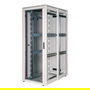 ROLINE Bastidor de Red 19 Pulgadas 42U, Armario Rack 800 x 1200 mm (B x P), Puerta Frontal de Cristal Gris, 600 kg Capacidad