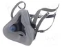 3M Media máscara serie 7500, talla S