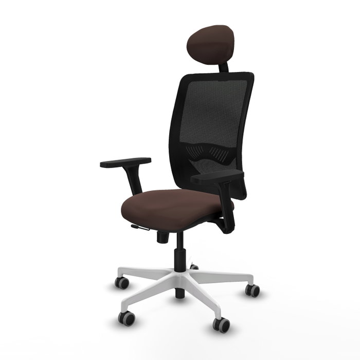 PIQUERAS Y CRESPO Silla de oficina Zulema con mecanismo Sincro/Traslack, Brazos 3D y Cabecero Fijo PIQUERAS Y CRESPO Silla de oficina Zulema con mecanismo Sincro/Traslack, Brazos 3D y Cabecero Fijo