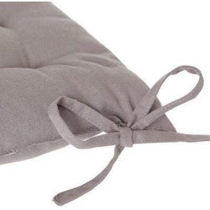 Atmosphera Cojín para silla estilo galleta color vison 38 x 38 cm Atmosphera Cojín para silla estilo galleta color vison 38 x 38 cm