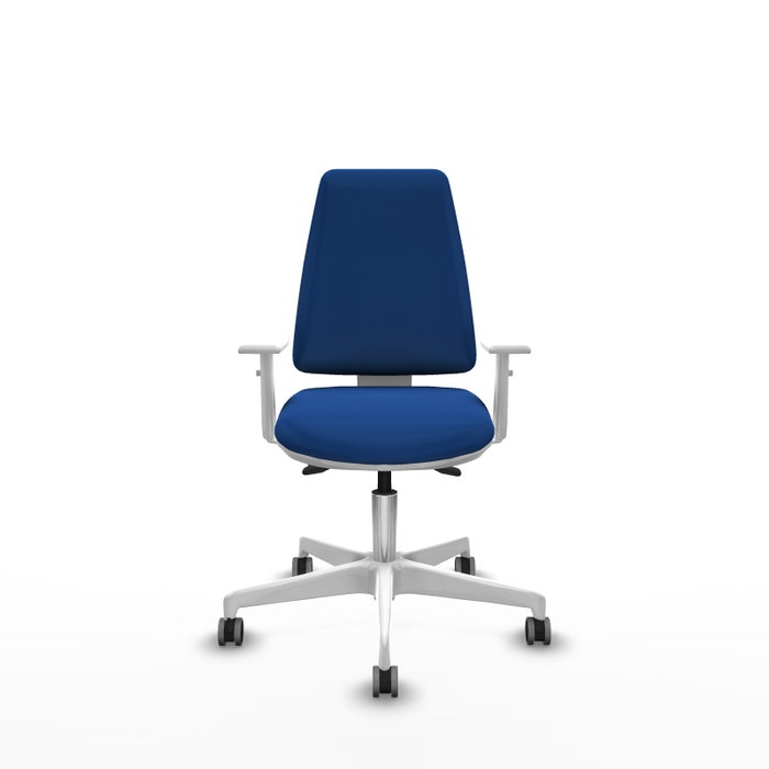 PIQUERAS Y CRESPO Silla de oficina Elche Azul con mecanismo Asincro