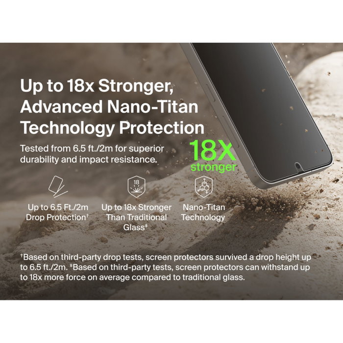 Belkin Titan SmartShield Privacy Screen Guard para Samsung Galaxy S26