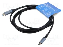 SAVIO Cable USB C a HDMI 3m Negro