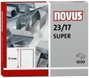 Novus Grapas 23/17 Galvanizadas para Grapadoras de Gruesos, Caja de 1000 unidades