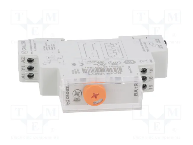 CROUZET BA1R16MV1 Relé de tiempo Syr-line SPDT 250VAC/16A