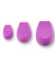 EcoTools Set Trio Bioblender Esponja de maquillaje Morado, 3 uds
