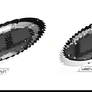 Poynting Antena 5G/LTE Marine/Küste A-SWIRL-0004-V1-01 4x4 MIMO LTE/5G WiFi 7 GPS Omnidireccional SMA Blanco ABS IP69K