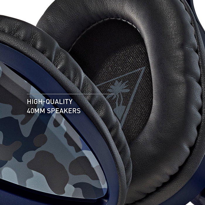 Turtle Beach Recon 70 Camo Azul Auriculares Gaming Over-Ear Estéreo para PS5, PS4, Xbox Series X|S, Xbox One, Nintendo Switch, PC