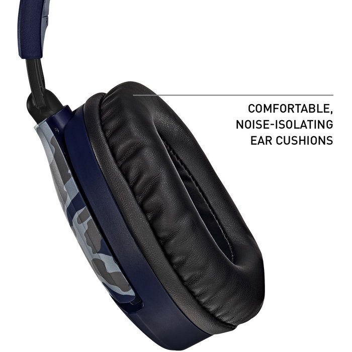 Turtle Beach Recon 70 Camo Azul Auriculares Gaming Over-Ear Estéreo para PS5, PS4, Xbox Series X|S, Xbox One, Nintendo Switch, PC