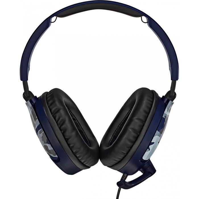 Turtle Beach Recon 70 Camo Azul Auriculares Gaming Over-Ear Estéreo para PS5, PS4, Xbox Series X|S, Xbox One, Nintendo Switch, PC