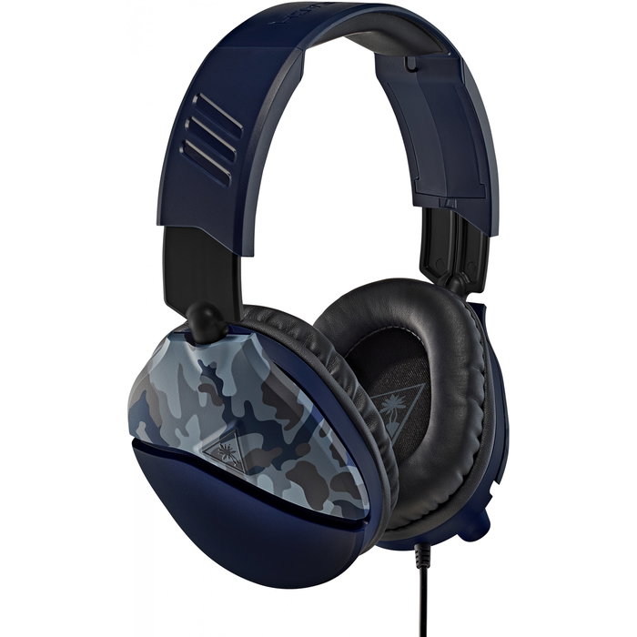 Turtle Beach Recon 70 Camo Azul Auriculares Gaming Over-Ear Estéreo para PS5, PS4, Xbox Series X|S, Xbox One, Nintendo Switch, PC