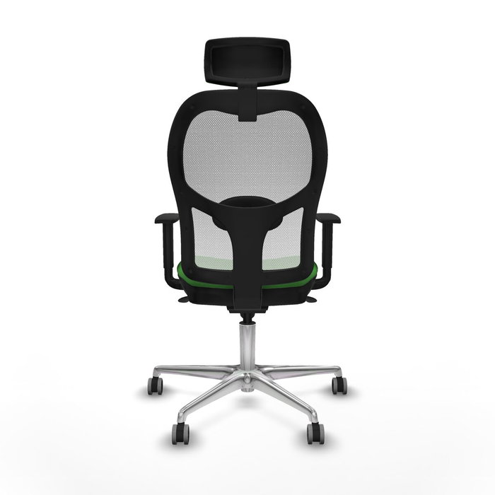 PIQUERAS Y CRESPO Silla de oficina Jorquera Verde y Blanco