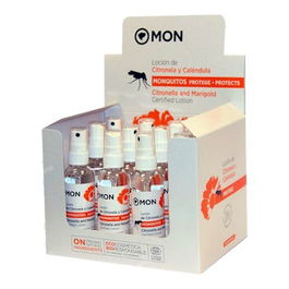 MON Expositor Loción Mosquitos Citronela 75 Ml