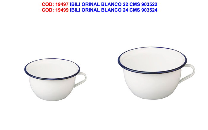 IBILI Orinal Blanco 22 cm 903522 IBILI Orinal Blanco 22 cm 903522