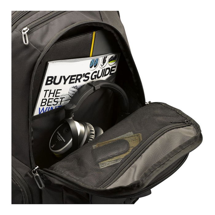 Case Logic RBP217 Mochila Profesional para Portátil 17.3'' (43.9 cm), Negro, Nylon, Tirante para Hombro, Compartimento para Tableta