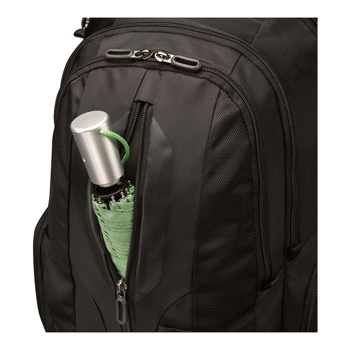 Case Logic RBP217 Mochila Profesional para Portátil 17.3'' (43.9 cm), Negro, Nylon, Tirante para Hombro, Compartimento para Tableta