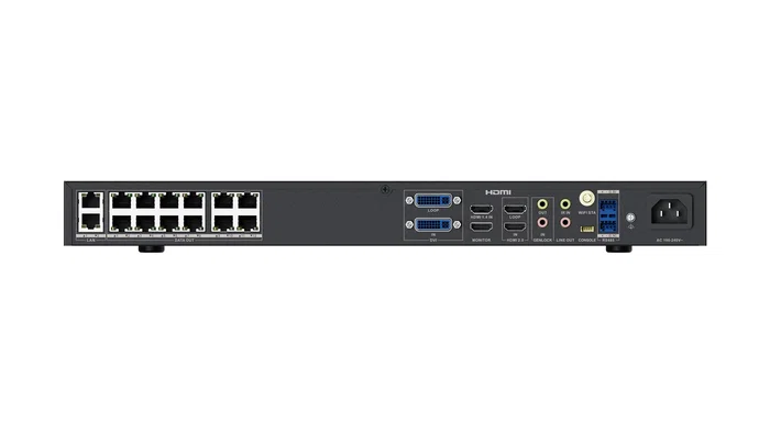Hikvision DS-DT60V-03HDI12NO/U Procesador de Pared de Vídeo Negro 1U