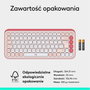 Logitech POP ICON Keys Teclado Inalámbrico 75% Rosa