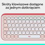 Logitech POP ICON Keys Teclado Inalámbrico 75% Rosa