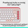 Logitech POP ICON Keys Teclado Inalámbrico 75% Rosa