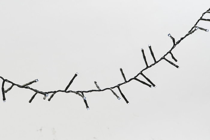 Luces Navidad Tradicional DKD Home Decor Amarillo 3 x 3 x 1000 cm