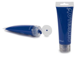 Pincello Tubo Pintura Acrílica 120ml Azul Oscuro 6 x 4 x 16.5 cm (Set de 24)
