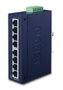 Planet ISW-801T Switch Industrial de 8 Puertos Fast Ethernet 10/100TX IP30