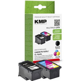 KMP C97V Multipack de Tinta Negro y Color Compatible con Canon PG-545XL/CL-546XL XL
